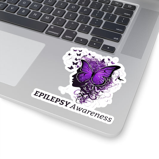 Epilepsy Awareness Kiss-Cut Stickers