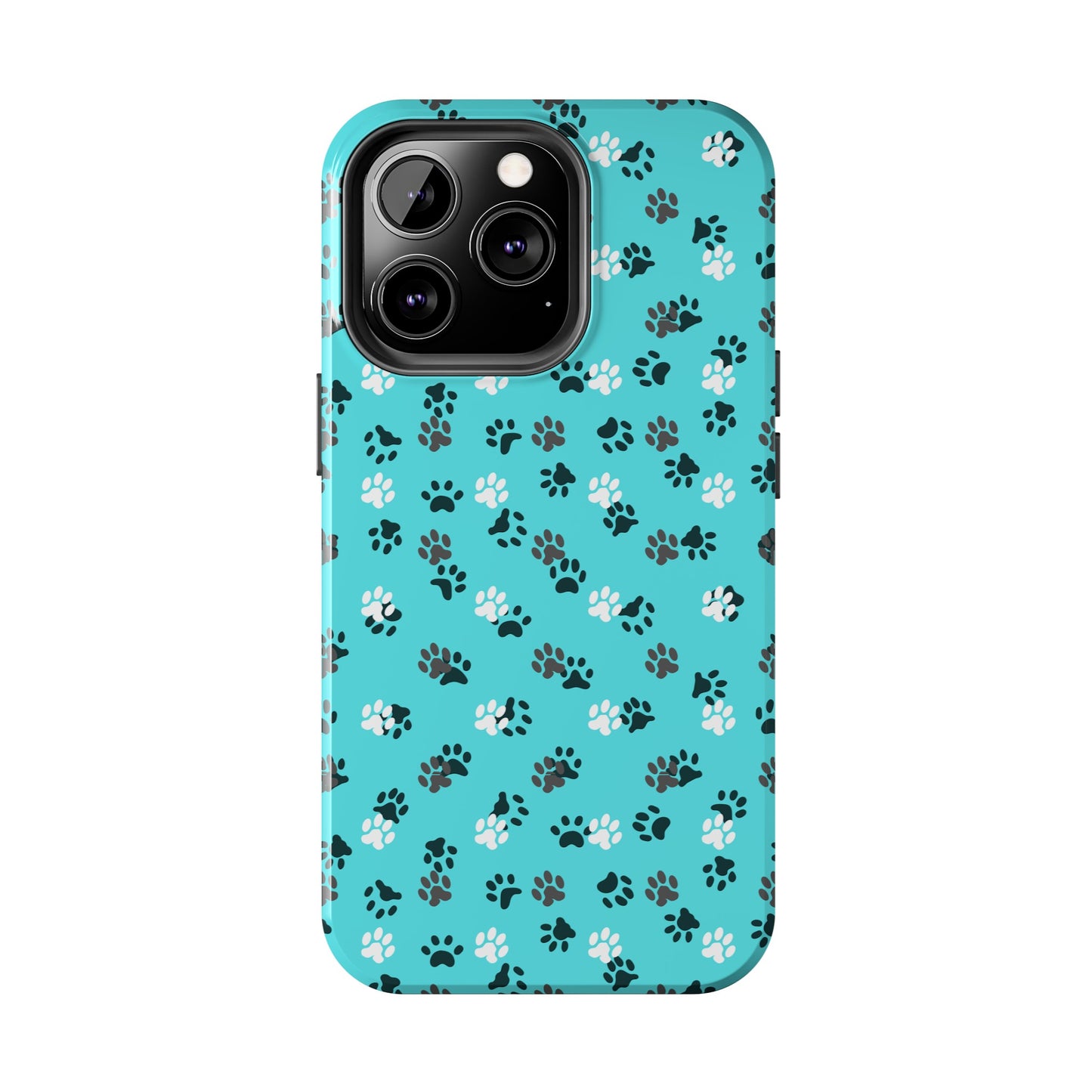 Teal Paws Tough Phone Cases - Phone Case - Epileptic Al’s Shop