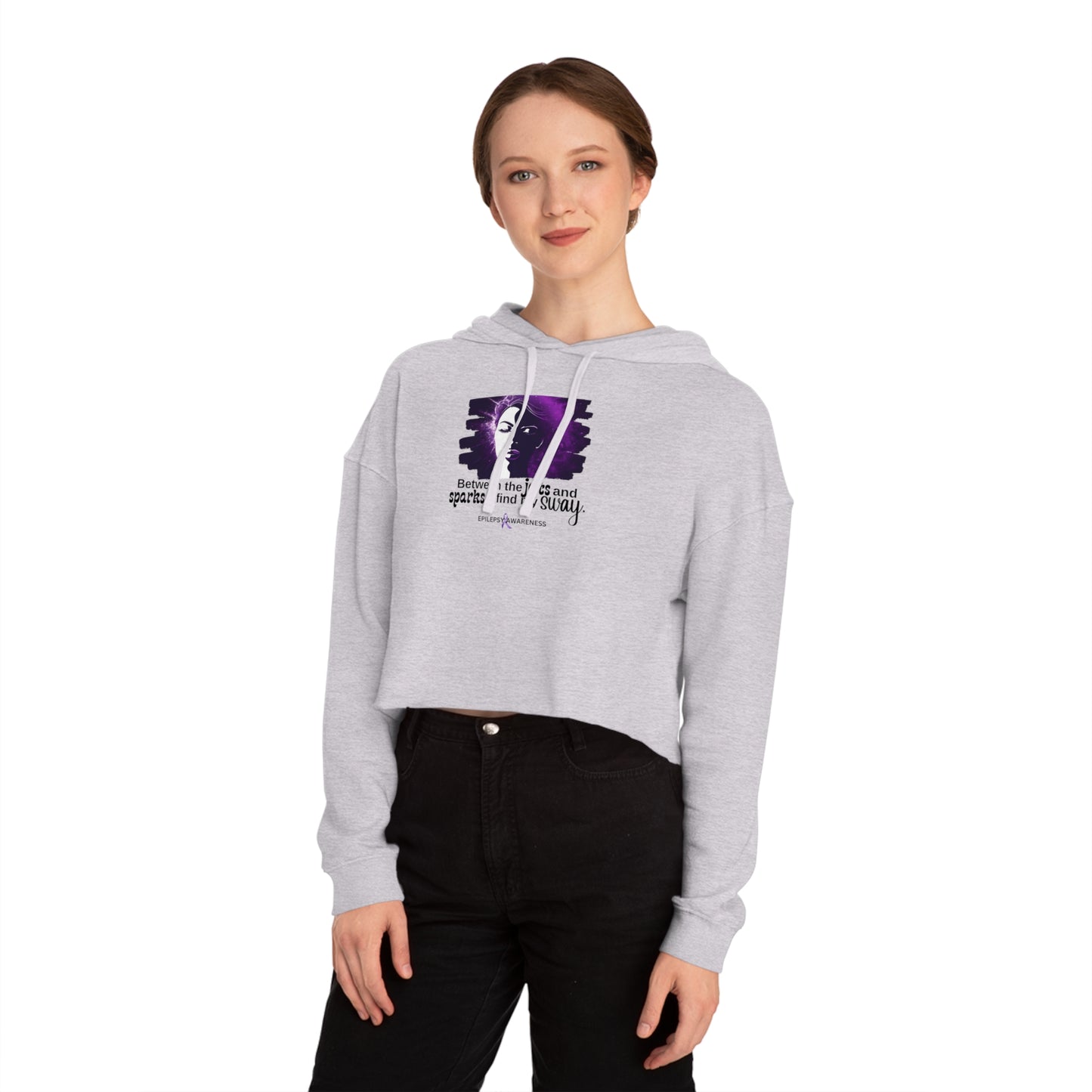 Found My Sway Women’s Cropped Hooded Sweatshirt