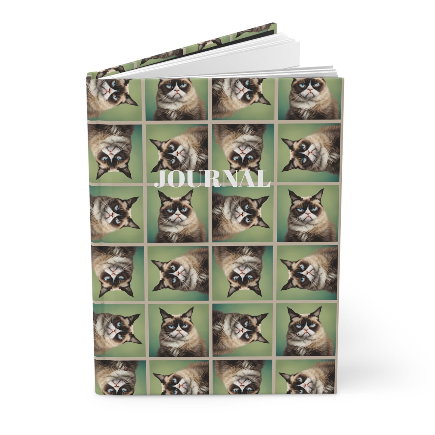 Grumpy Cat Hardcover Journal - Perfect for Pet Lovers & Journal Enthusiasts