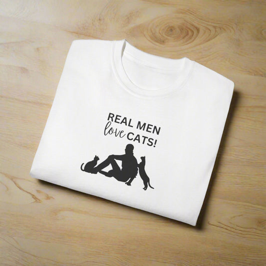 Real Men Ultra Cotton Tee - T - Shirt - Epileptic Al’s Shop