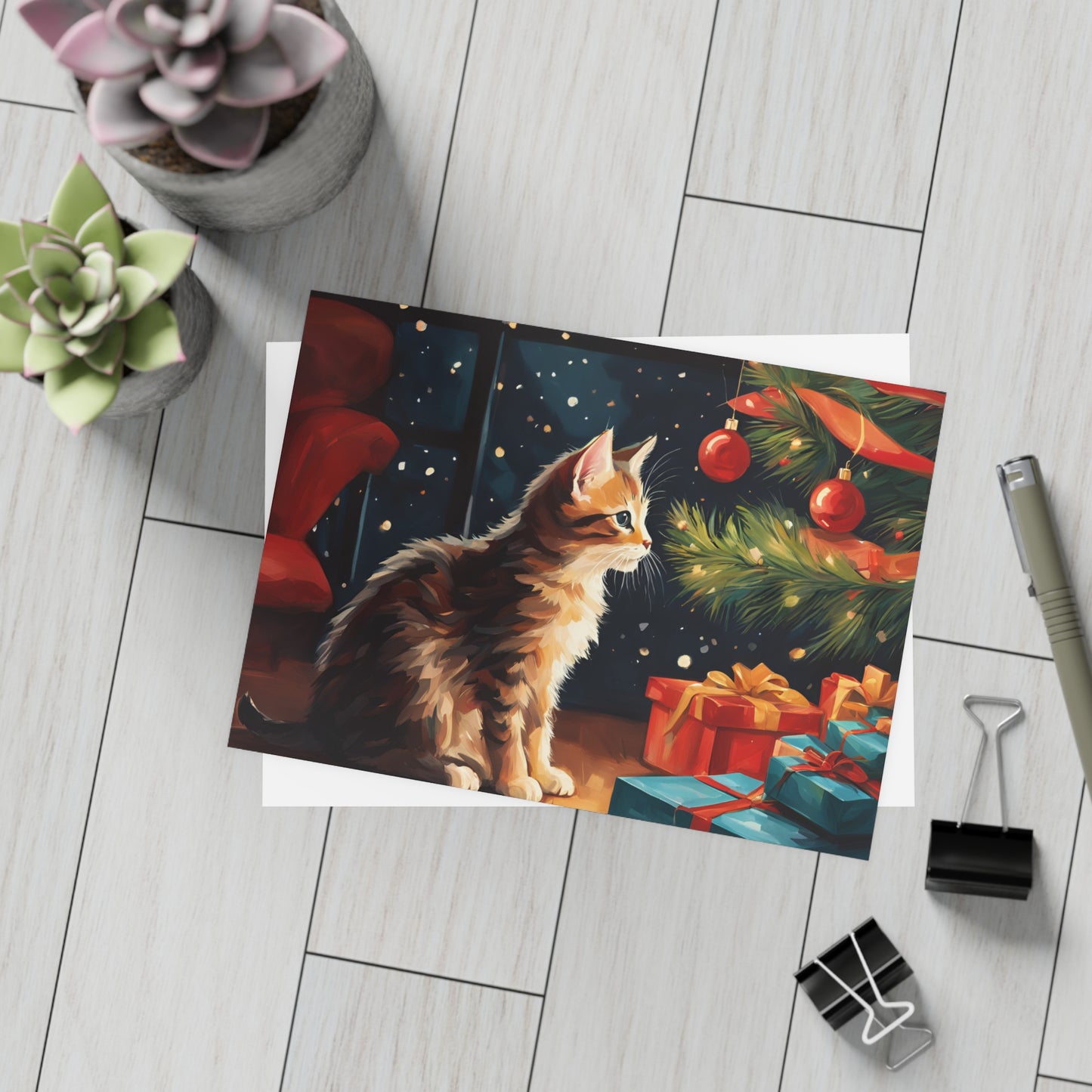 Christmas Anticipation Postcard Bundles (envelopes included)