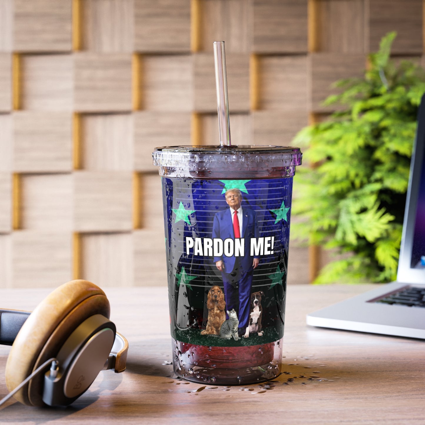 Pardon Me Joe Suave Acrylic Cup