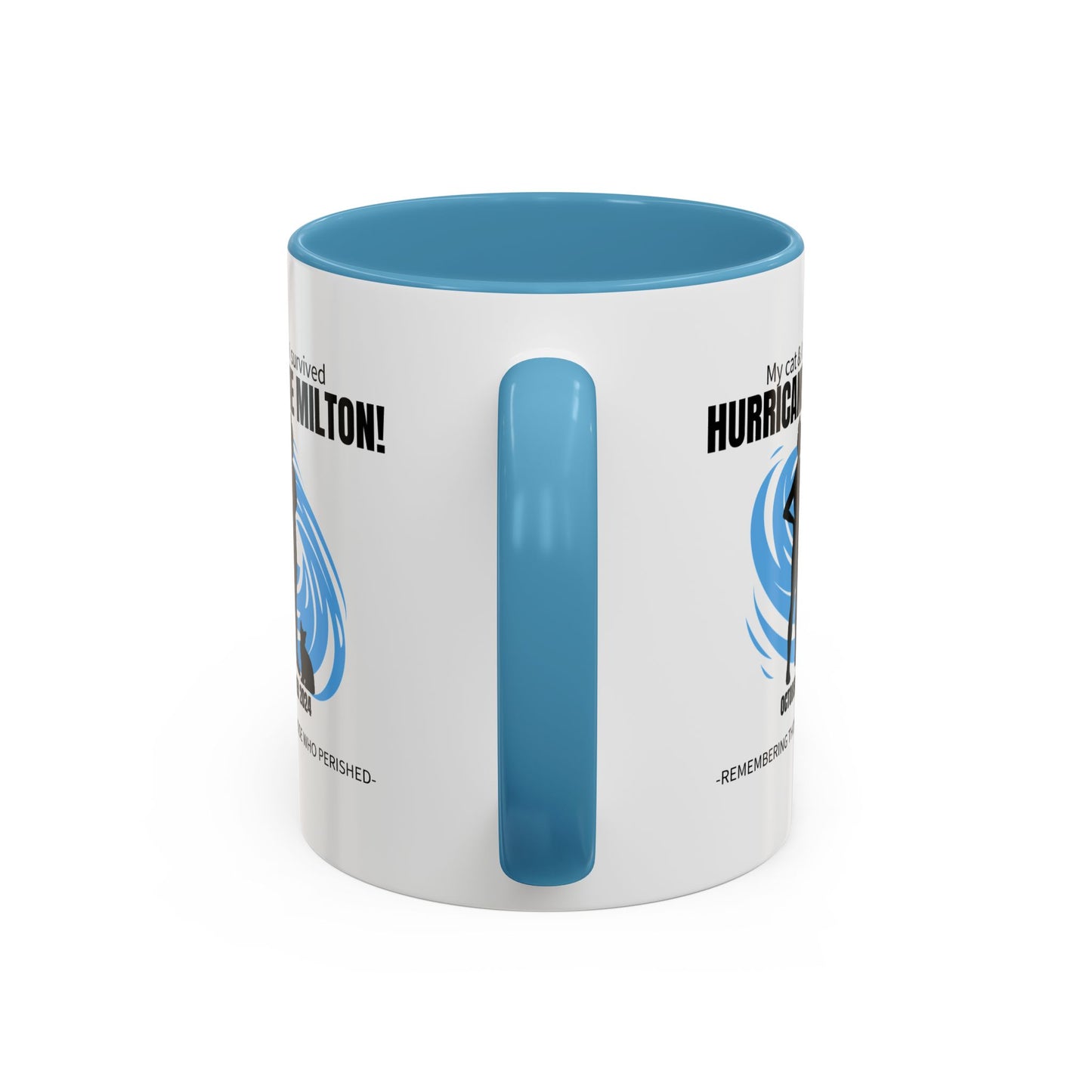 Hurricane Milton Survivor Accent Coffee Mug (11, 15oz)