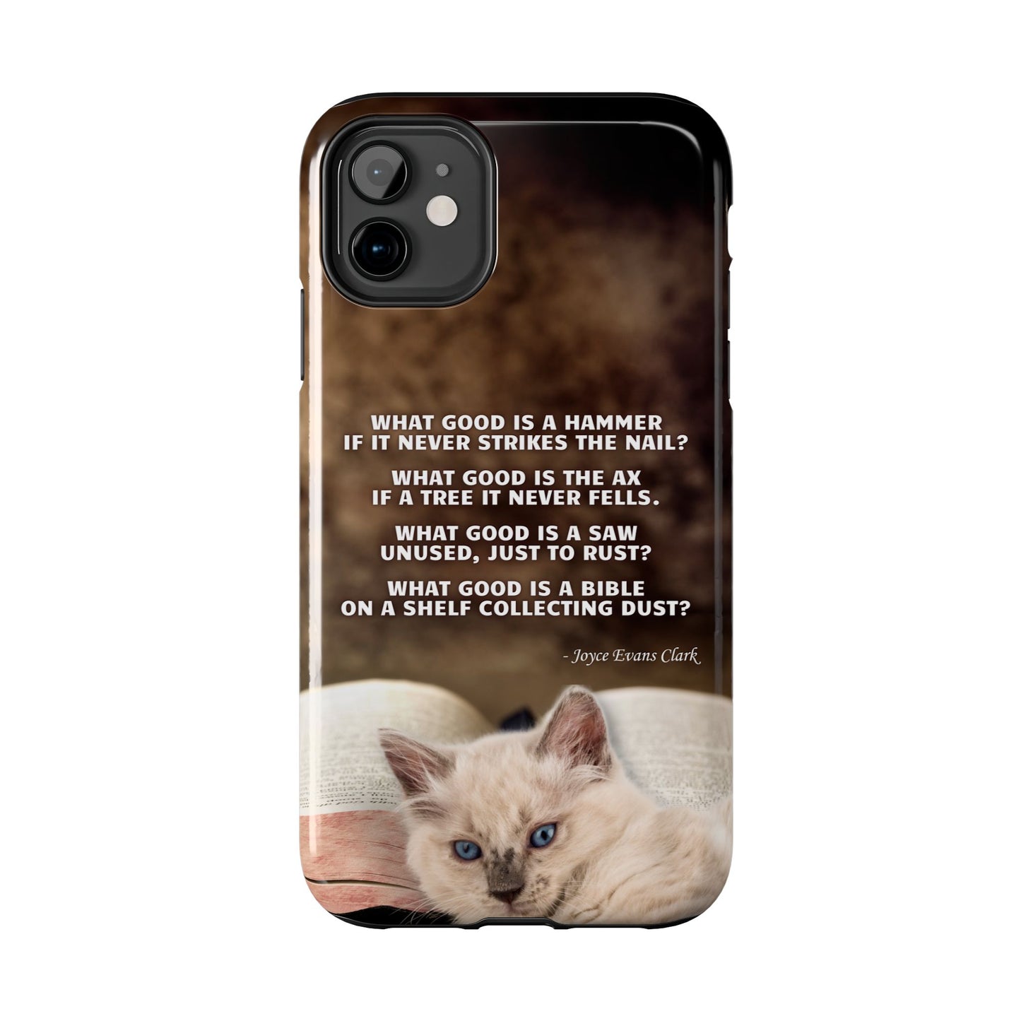 Dusty Bible Tough Phone Cases