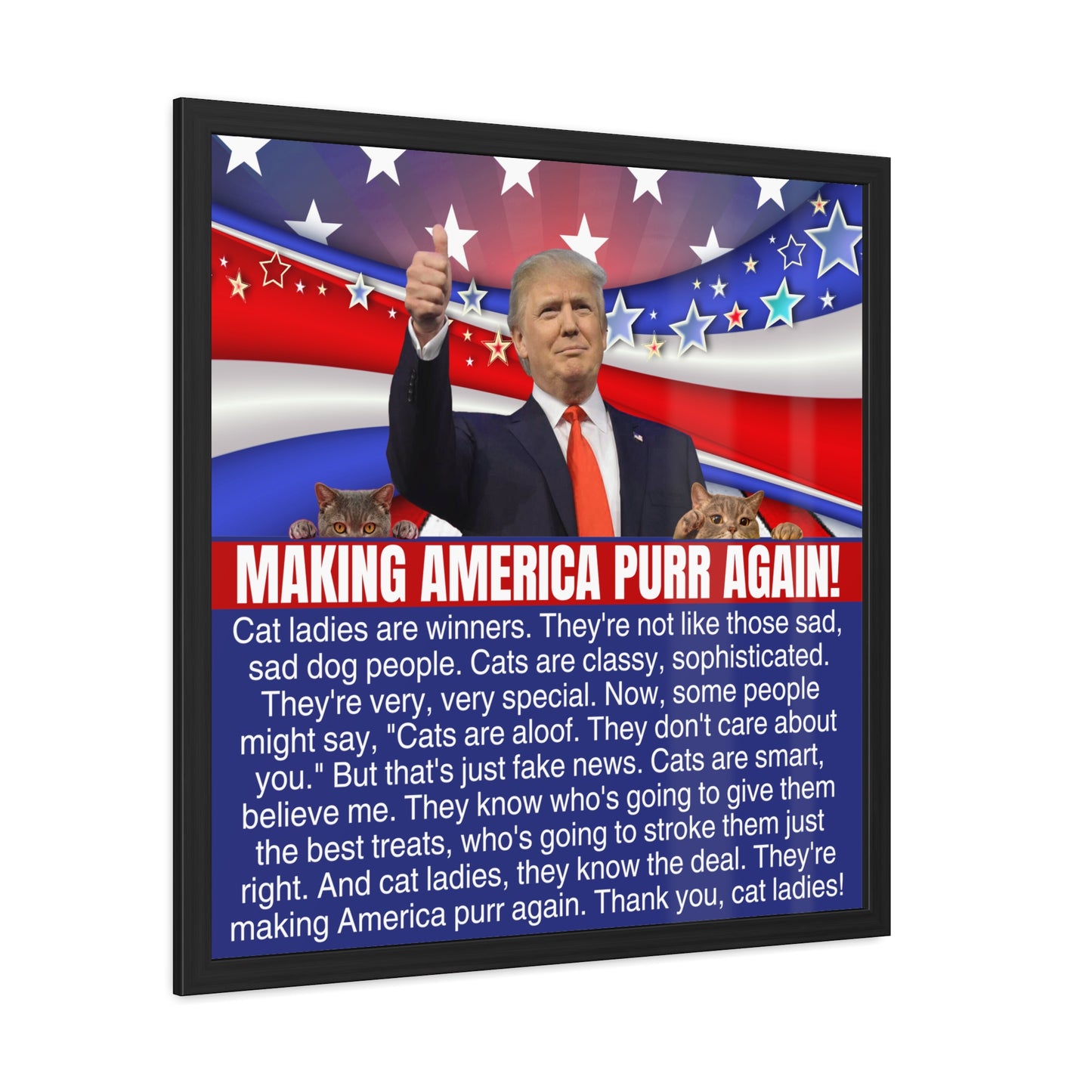 Making America Purr Again Framed Posters