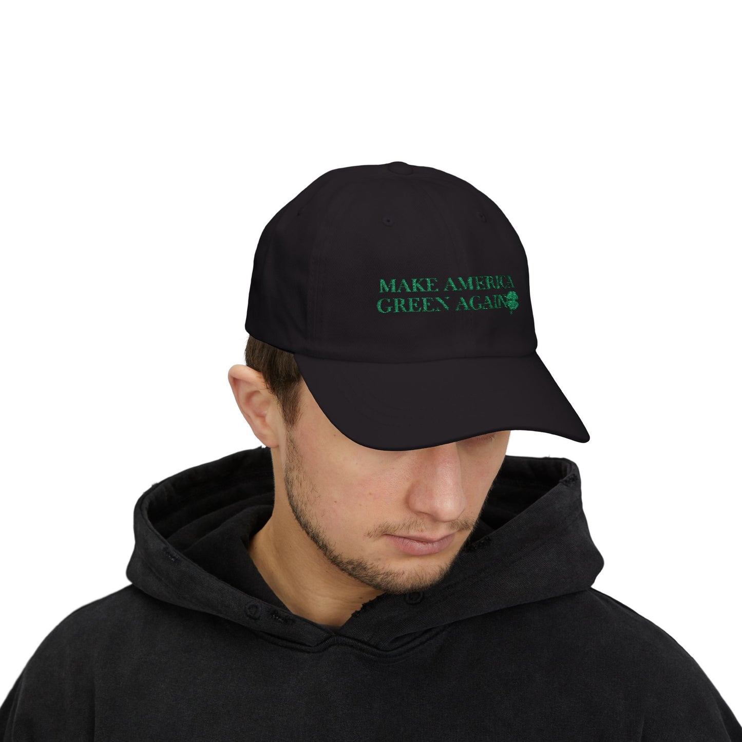 Make America Green Again Classic Dad Cap - Eco-Friendly Style for St. Patrick's Day