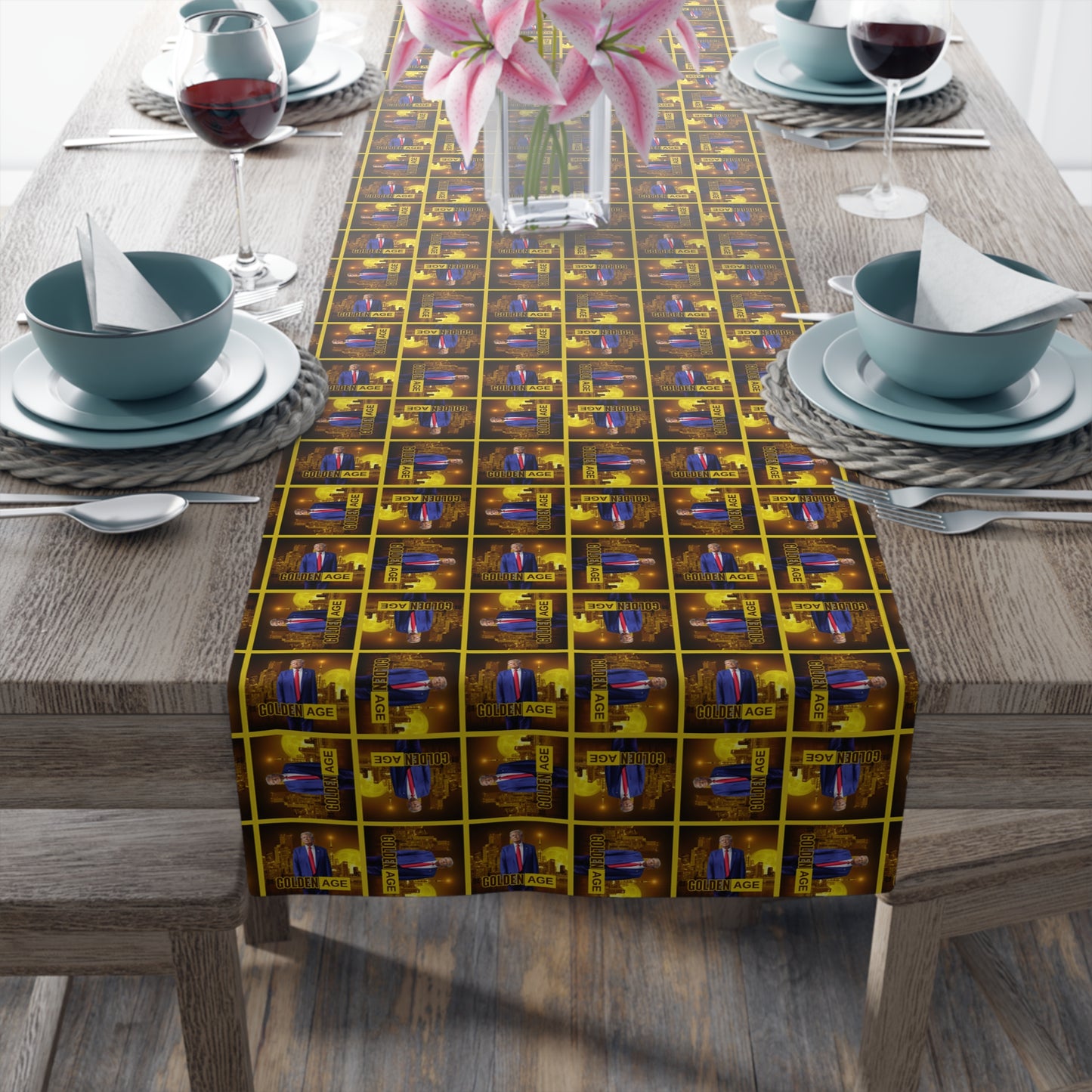 Trump Golden Age Table Runner