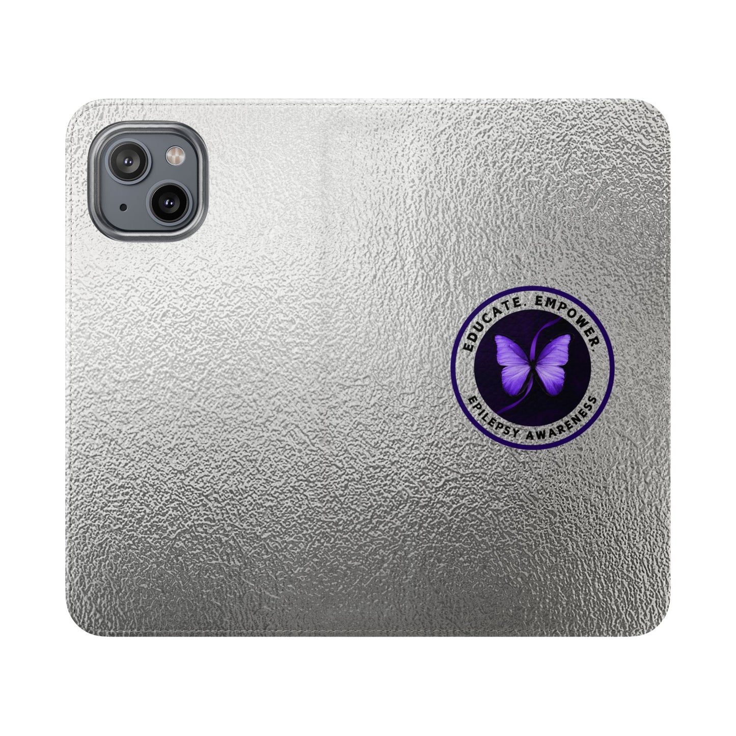 Educate Empower Epilepsy Awareness Flip Cases