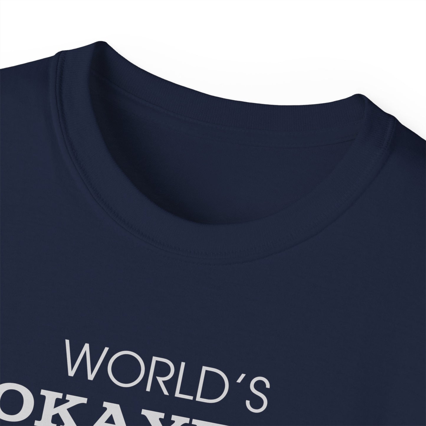 World's Okayest Grandpa Ultra Cotton Tee - T - Shirt - Epileptic Al’s Shop