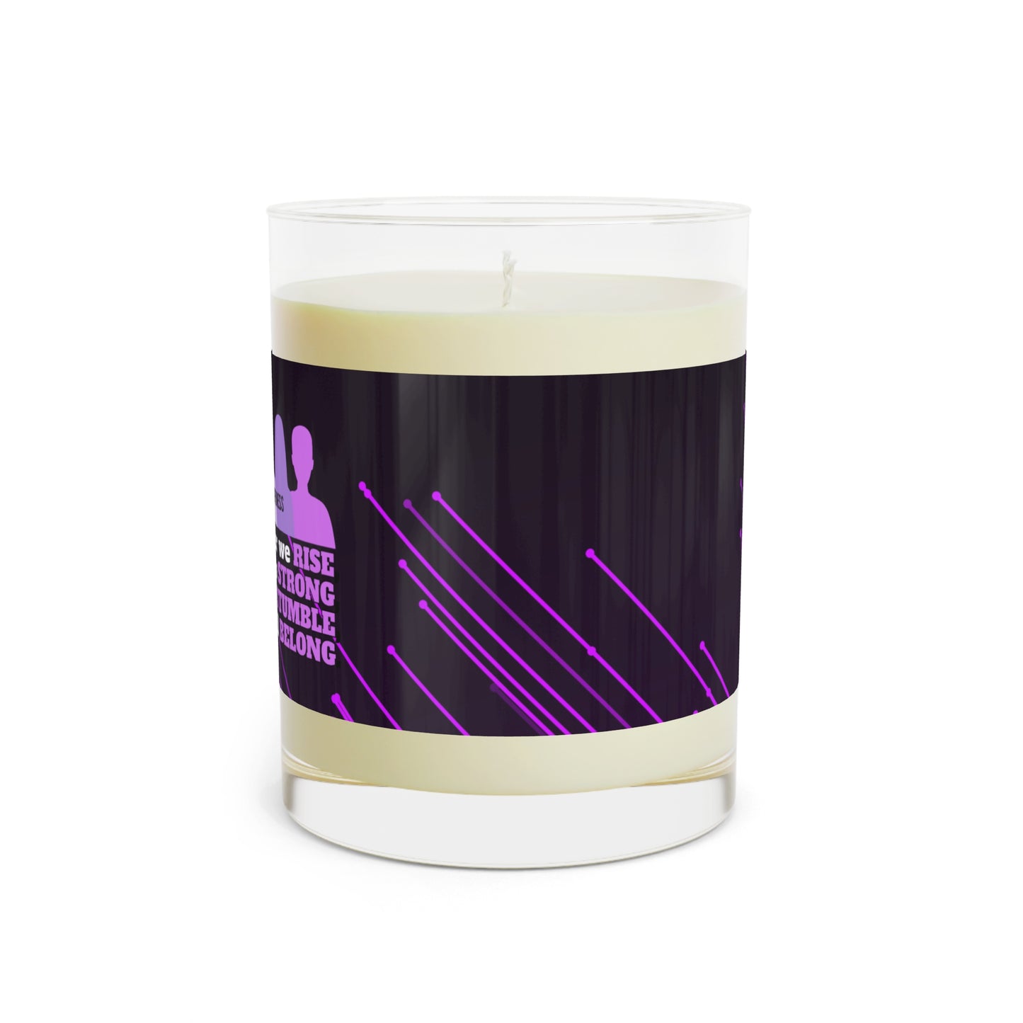 Together We Rise Scented Candle - Full Glass, 11oz