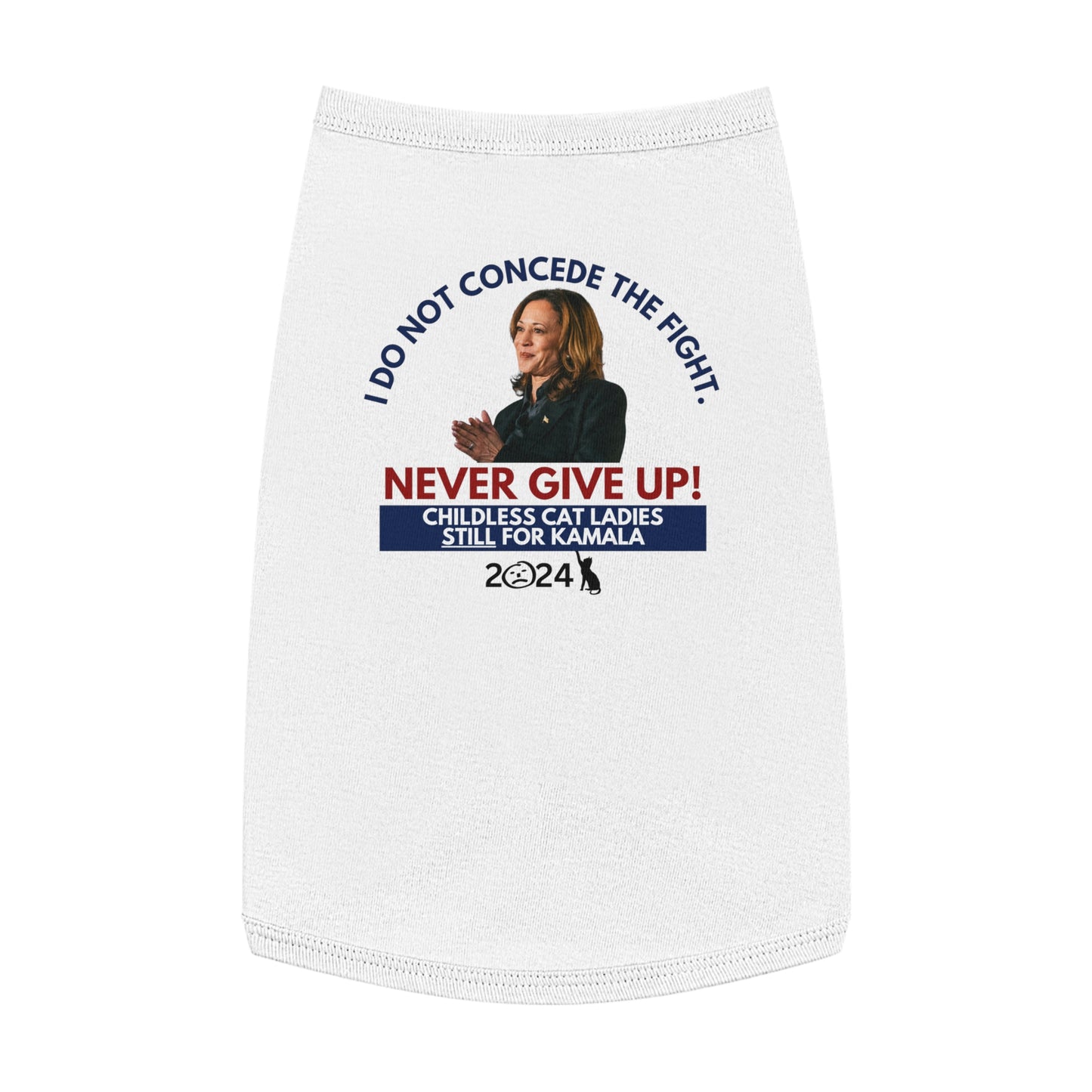 Never Give Up - Kamala Pet Tank Top