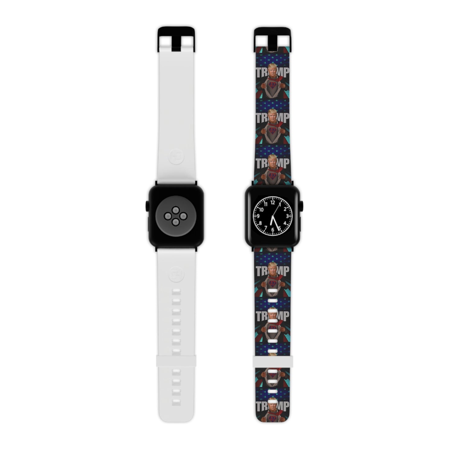 Bold Trump-Themed Apple Watch Band – Patriotic Strap for Every Occasion