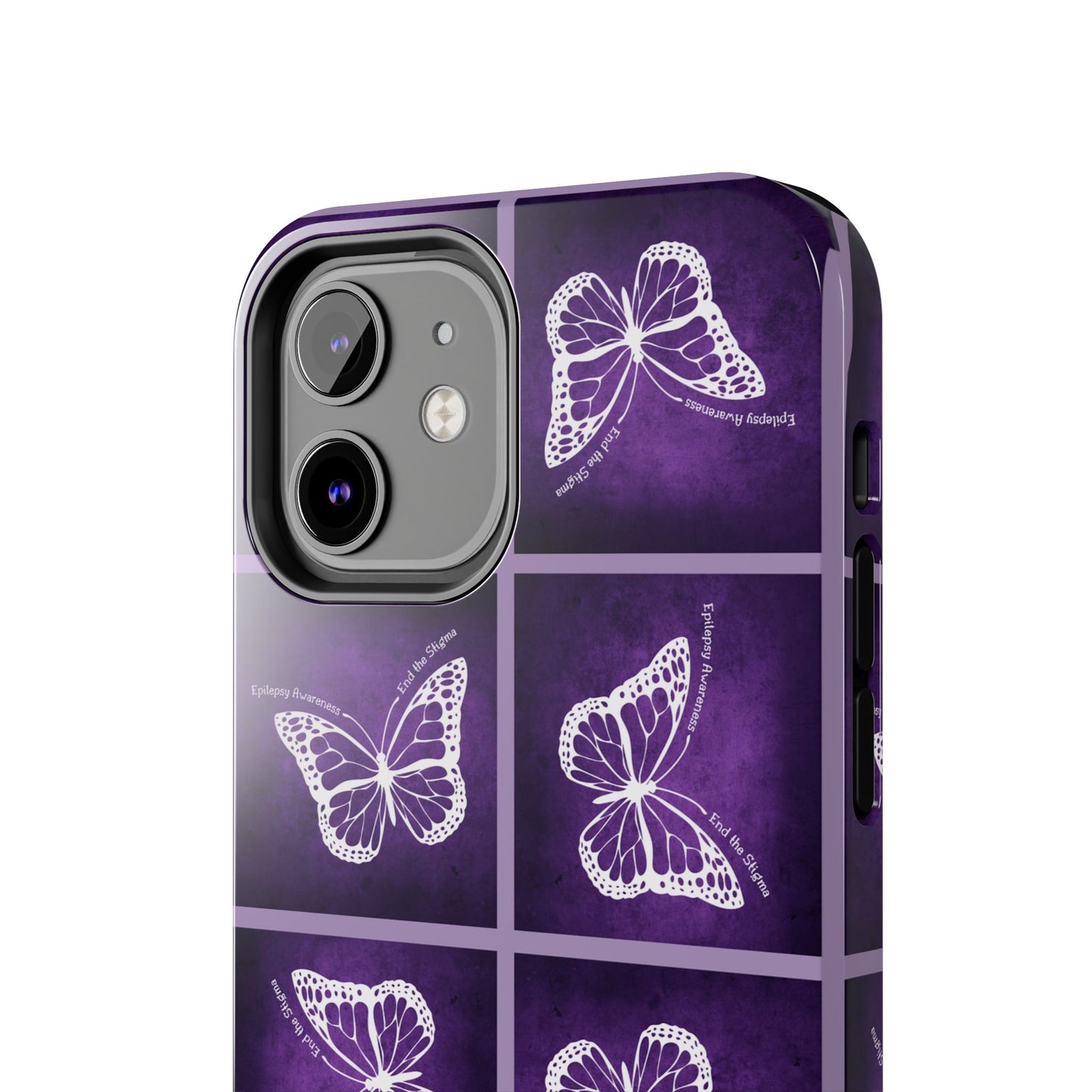 Elegant Butterfly Tough Phone Case - Stylish Protection for Nature Lovers