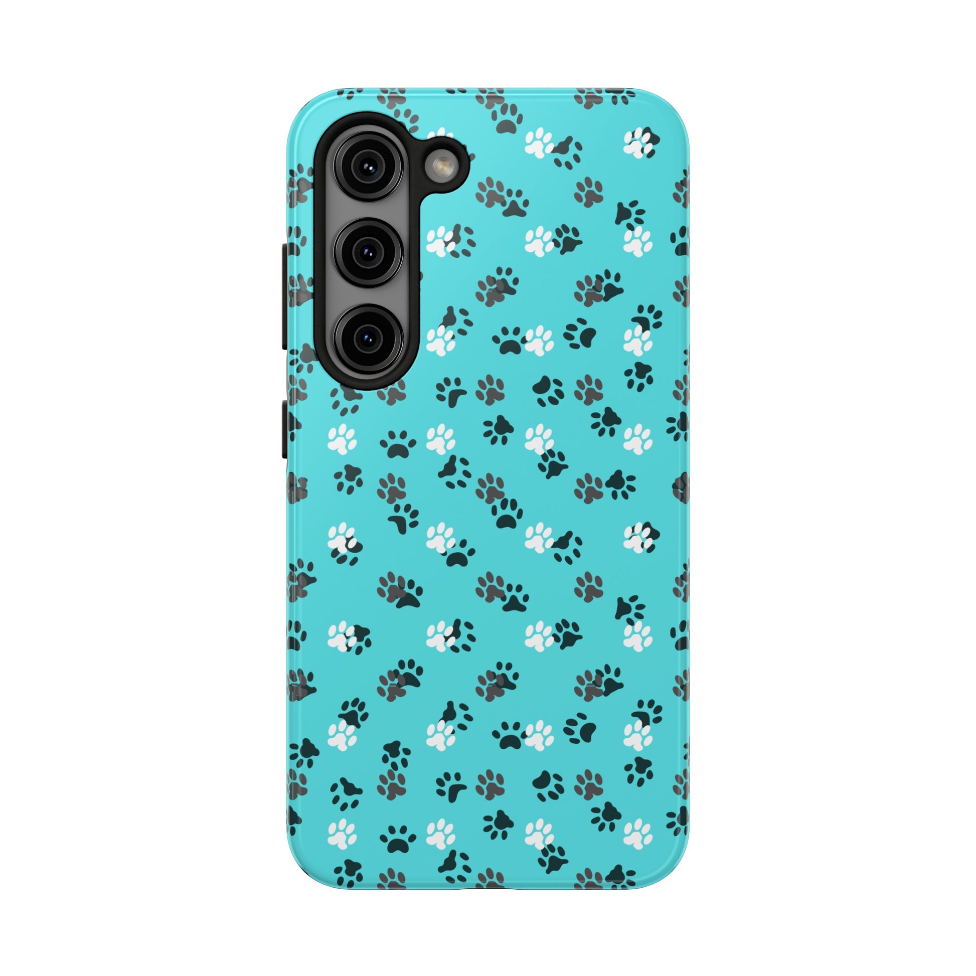 Teal Paws Tough Phone Cases - Phone Case - Epileptic Al’s Shop