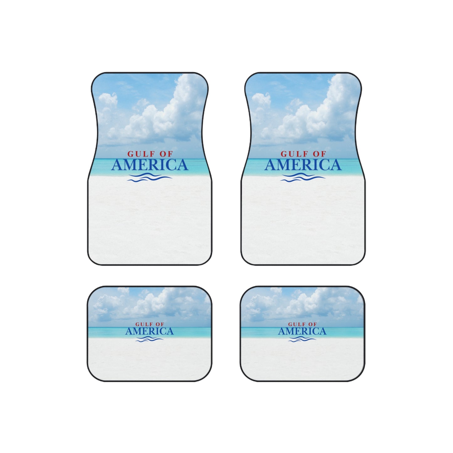 Gulf of America Car Mats Set