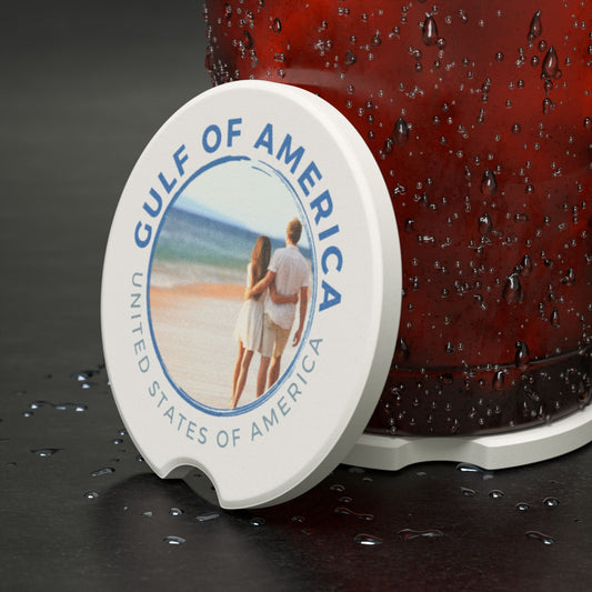 Gulf of America Soapstone Car Coaster