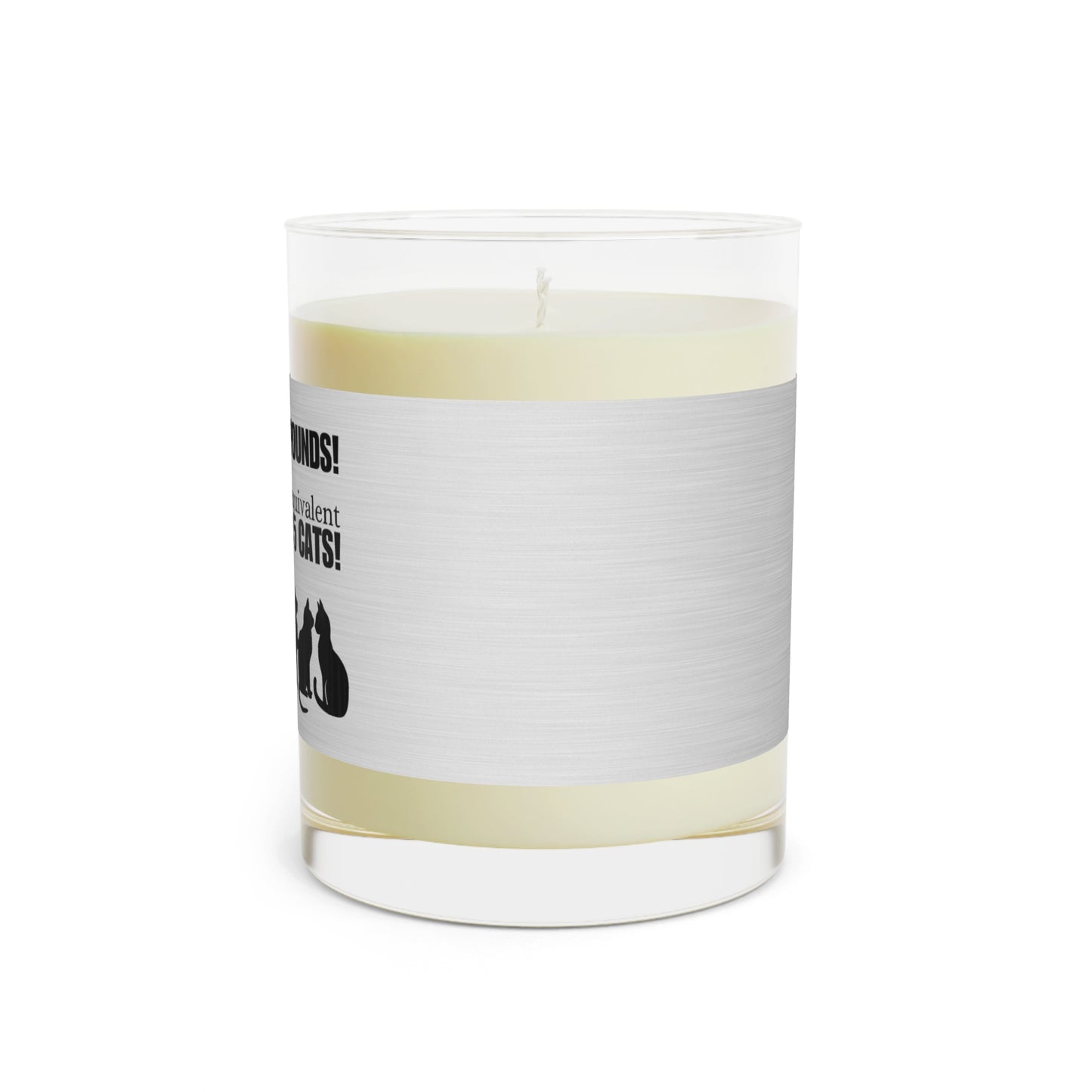 I Lost 50 Pounds Scented Candle - Full Glass, 11oz