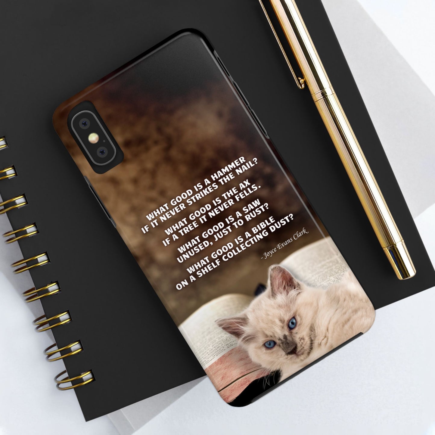 Dusty Bible Tough Phone Cases