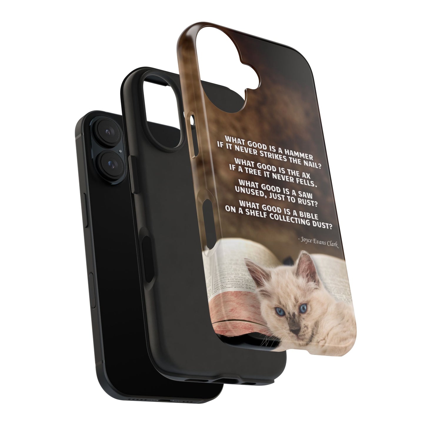 Dusty Bible Tough Phone Cases