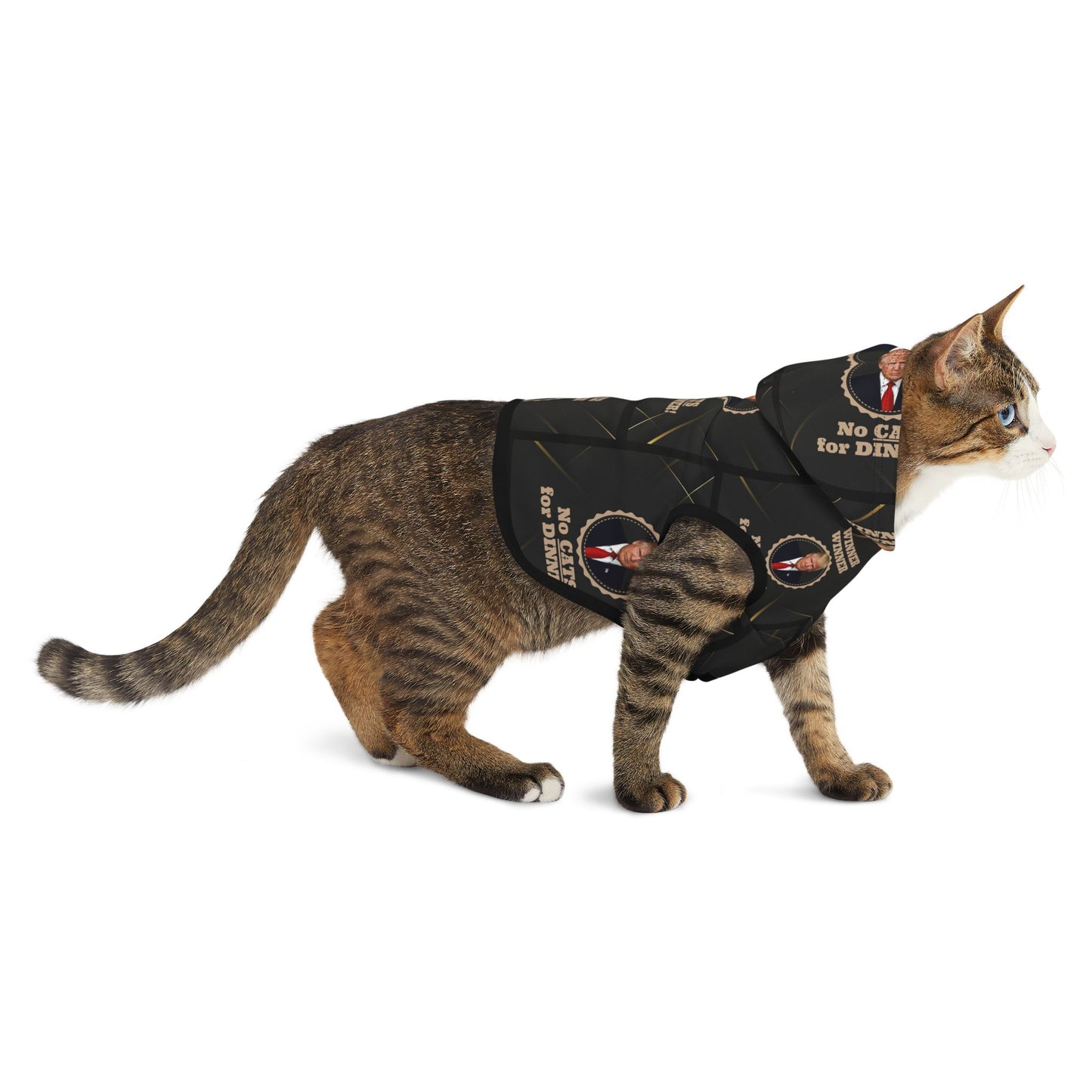 Winner Winner No Cats for Dinner Pet Hoodie