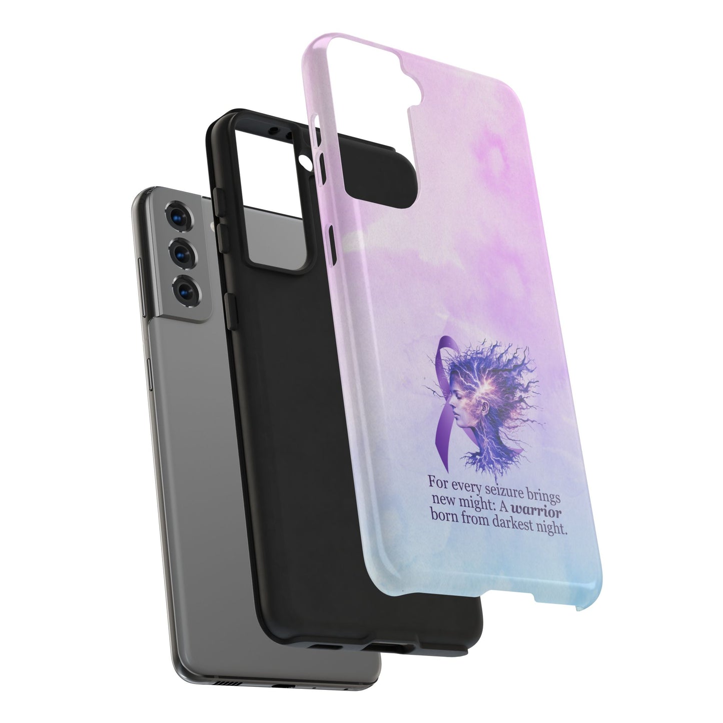 A Warrior is Born Tough Phone Cases