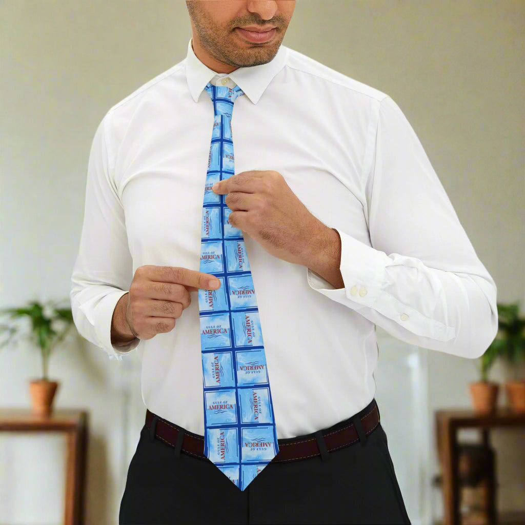 Gulf of America Patterned Necktie