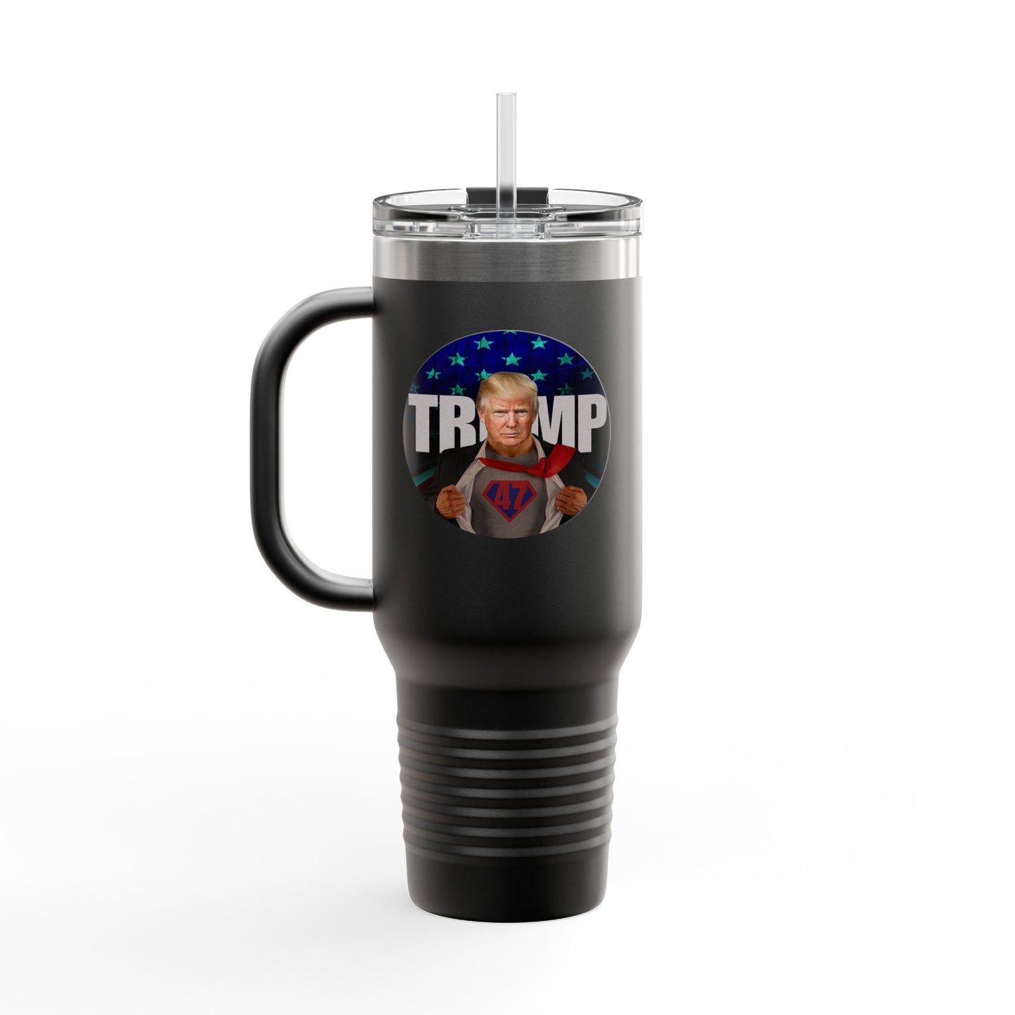 Political Insulated Travel Mug - 40oz with Trump Design