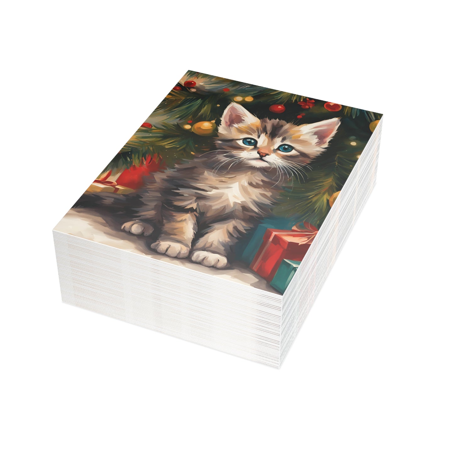 Kittenly Christmas Postcard Bundles (envelopes included)