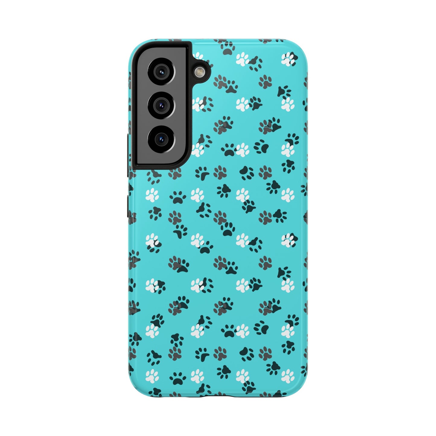 Teal Paws Tough Phone Cases - Phone Case - Epileptic Al’s Shop