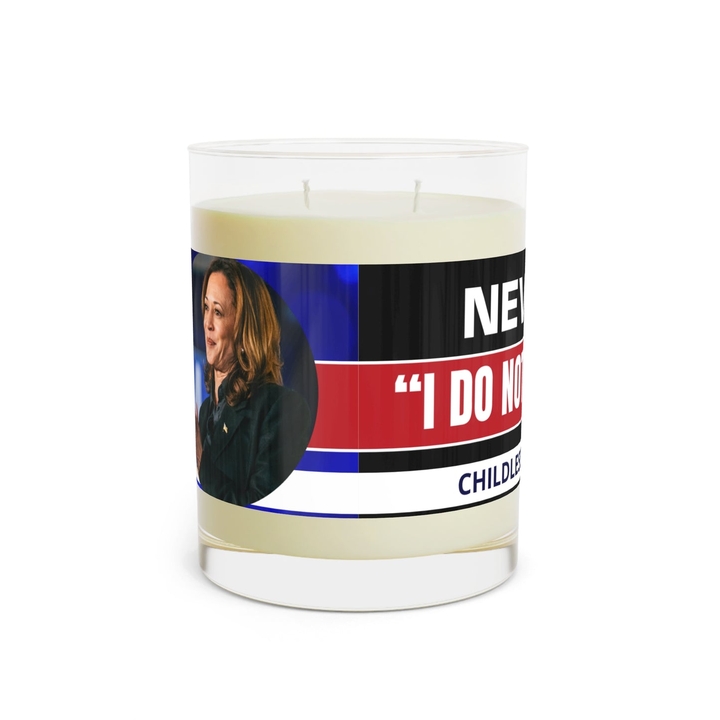 Never Give Up - Kamala Scented Candle - Full Glass, 11oz