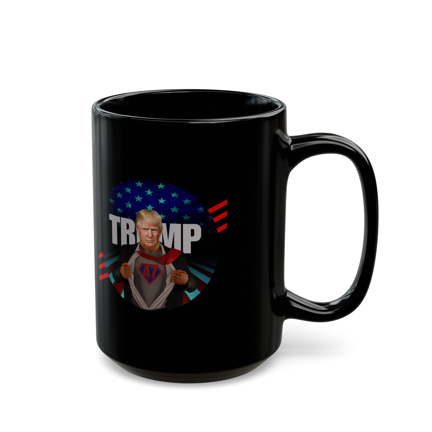 Trump is Back 47 Black Mug (11oz, 15oz)