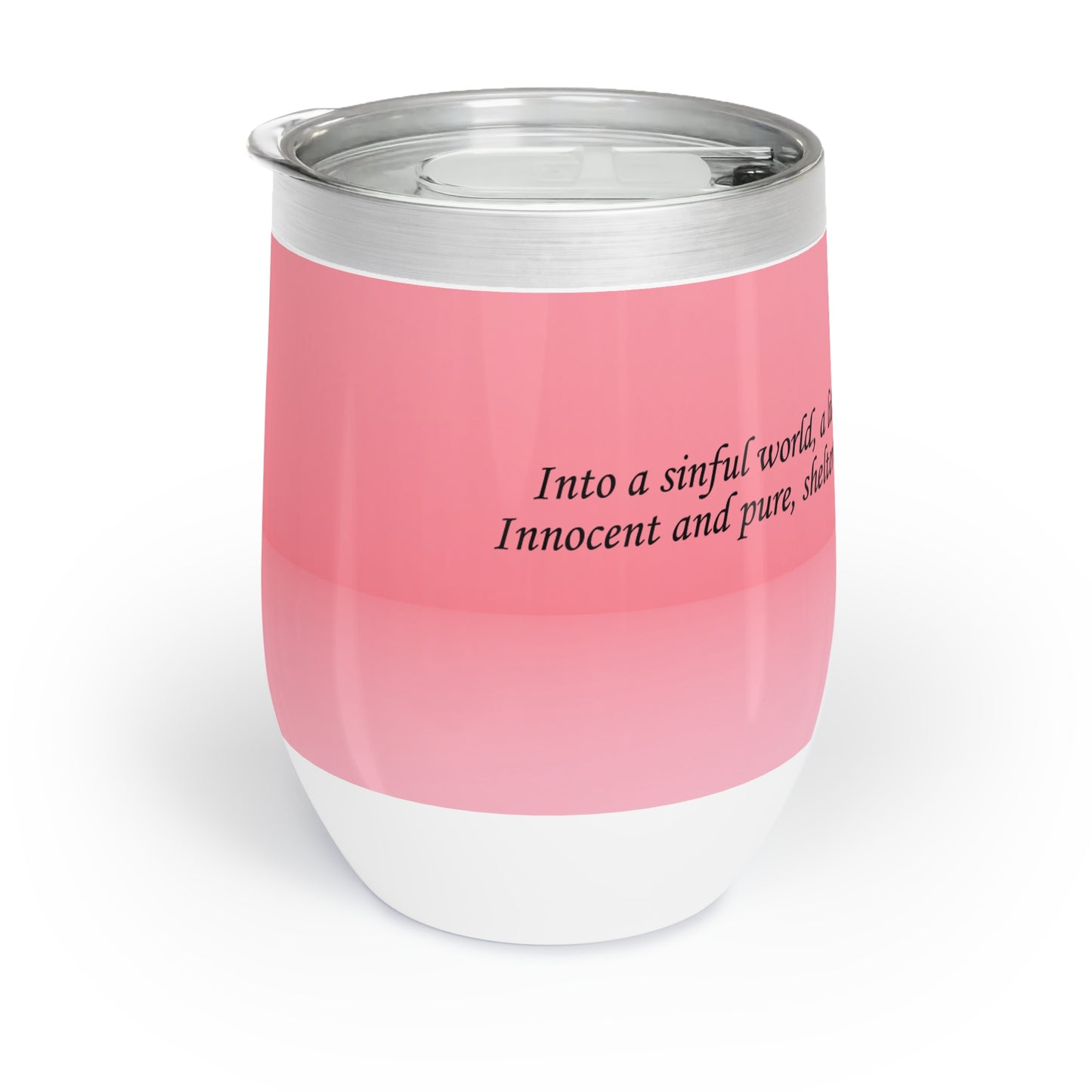 A Little One is Born Chill Wine Tumbler