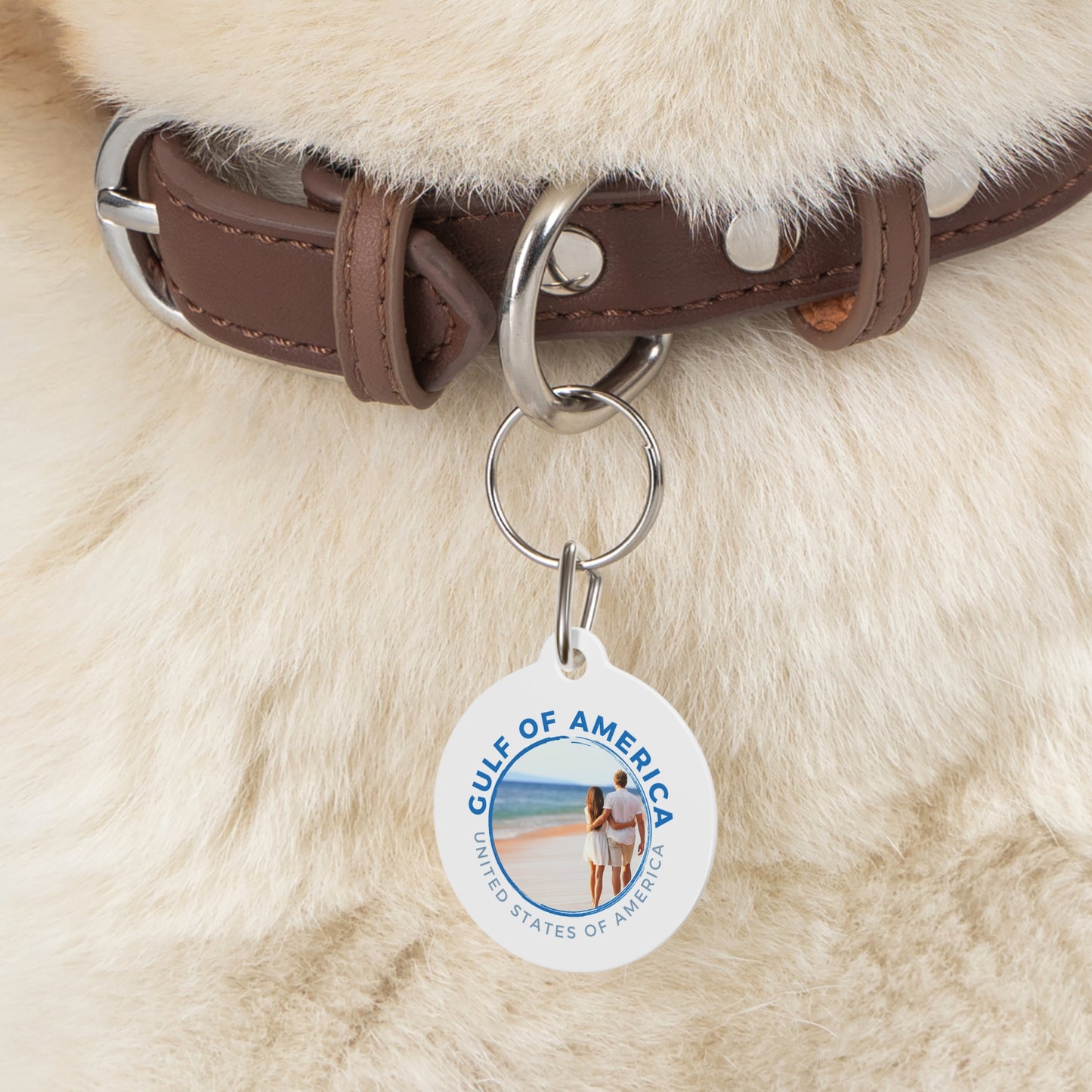 Gulf of America Pet Tag - Perfect for Beach Lovers