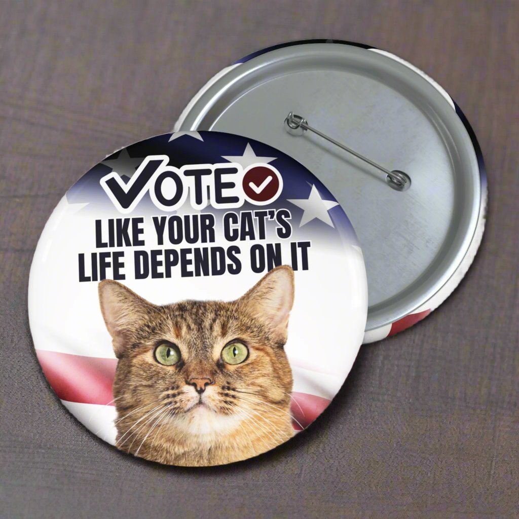 Vote Pin Buttons