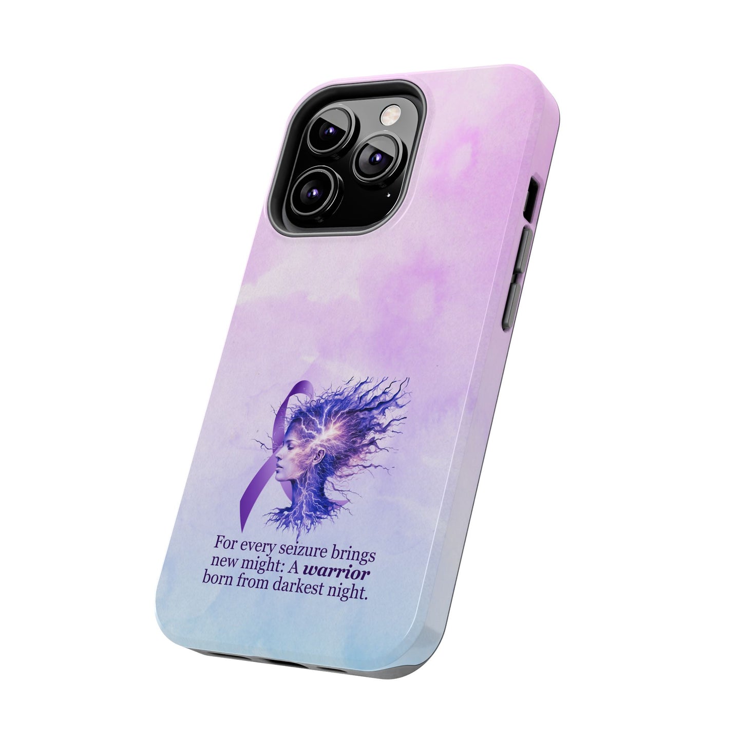 A Warrior is Born Tough Phone Cases