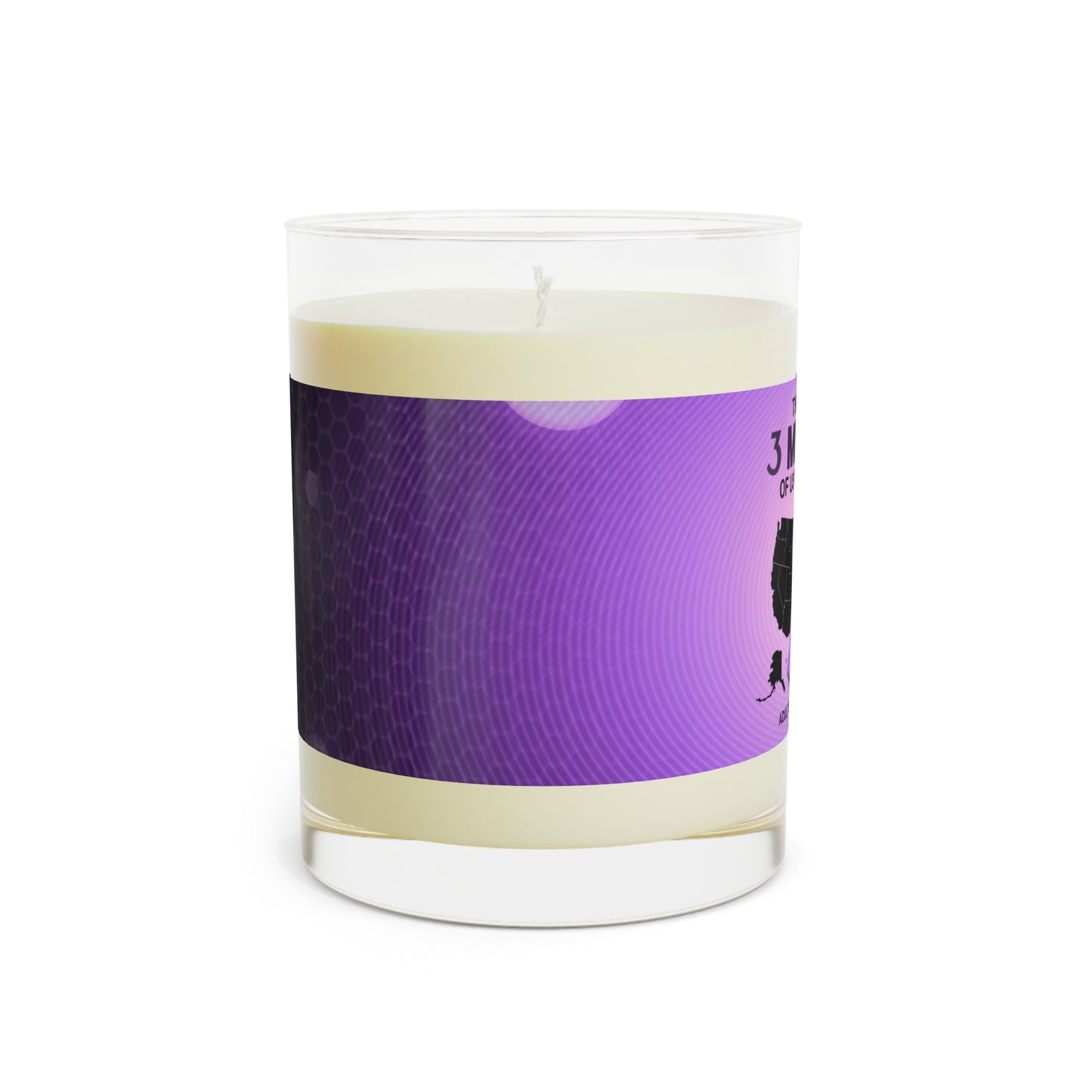 3 Million of Us Scented Candle - Full Glass, 11oz