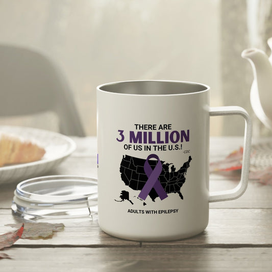 3 Million of Us Insulated Coffee Mug, 10oz