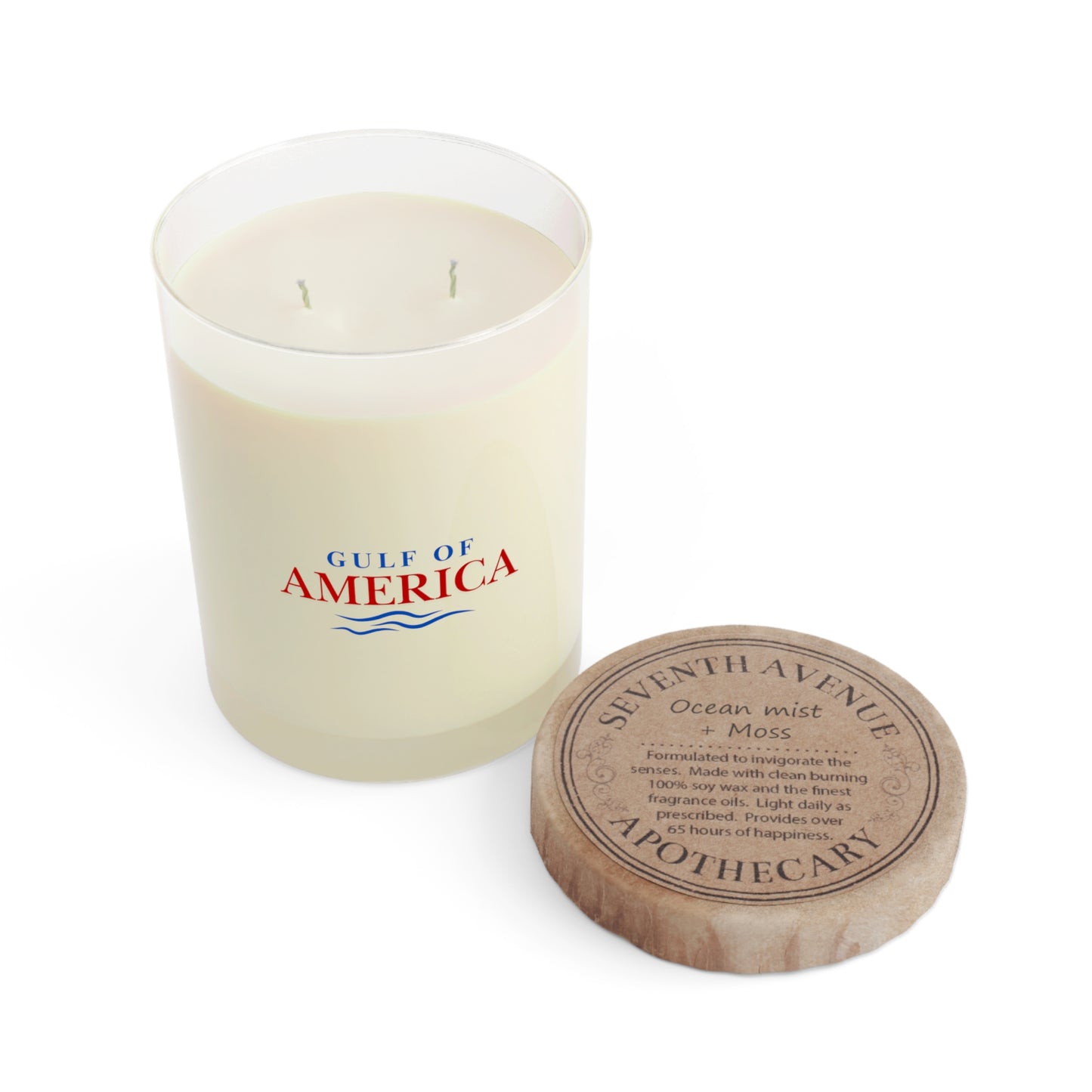 Gulf of America Scented Candle - 11oz | Relaxing Home Décor & Perfect Gift