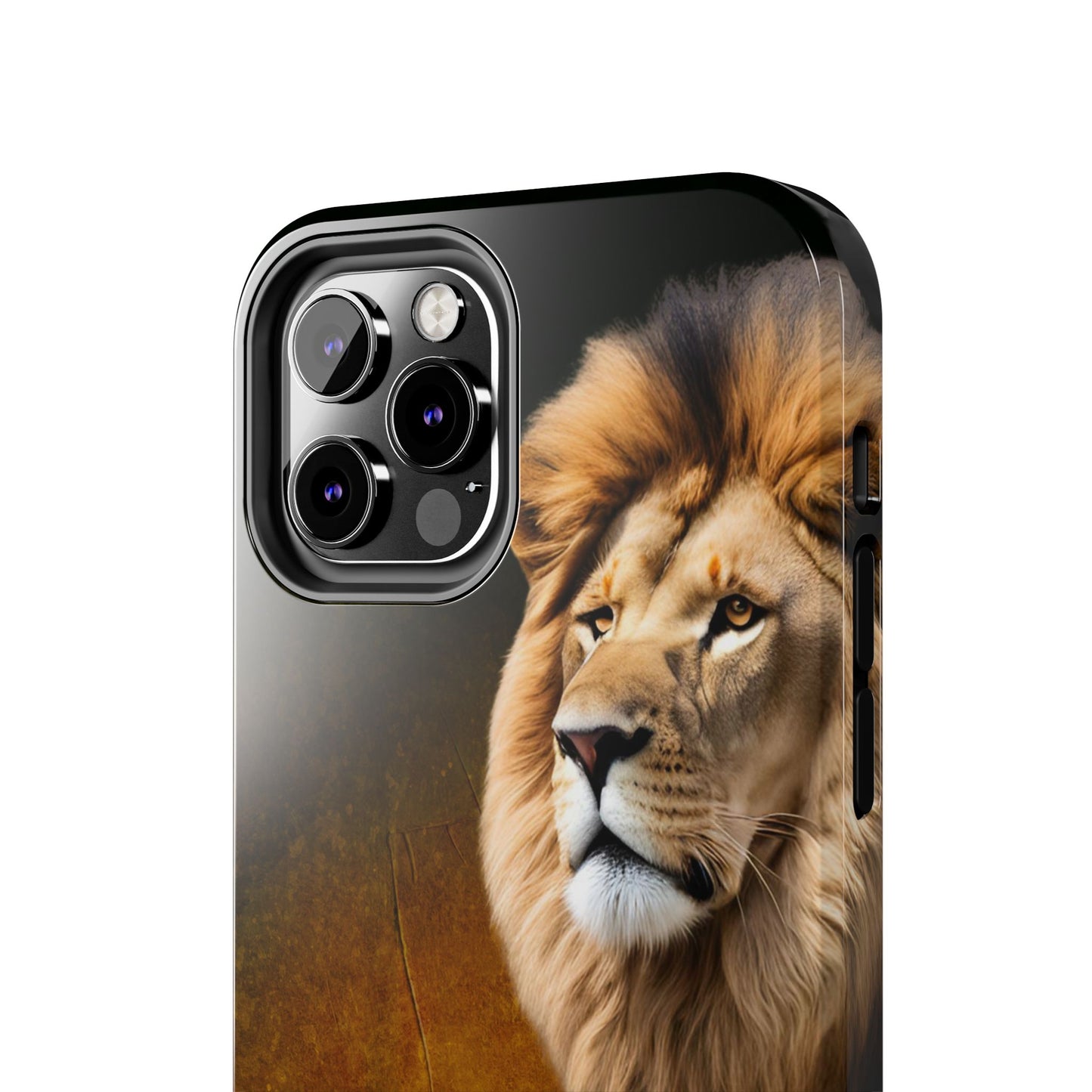 Majestic Lion Tough Phone Case - Durable Protection for Wildlife Lovers