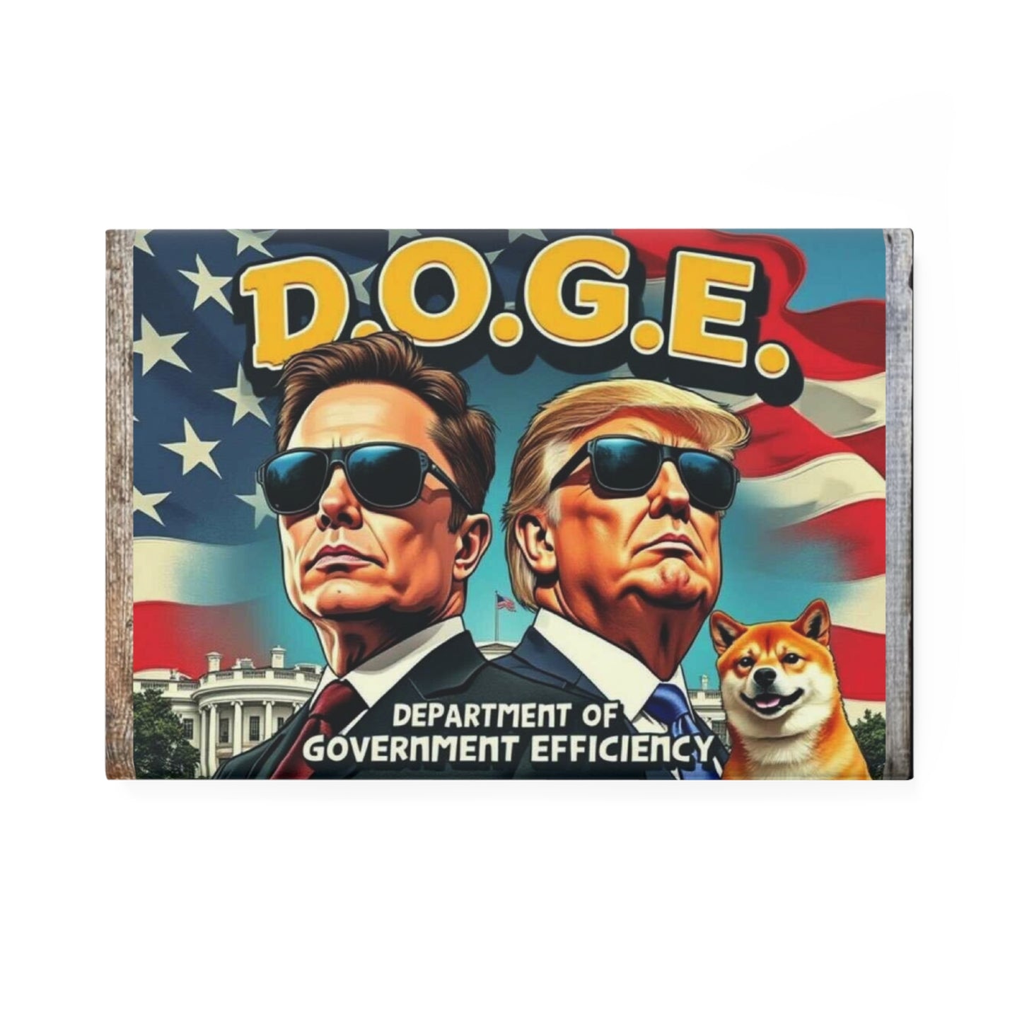 DOGE Gov't Efficiency Button Magnet