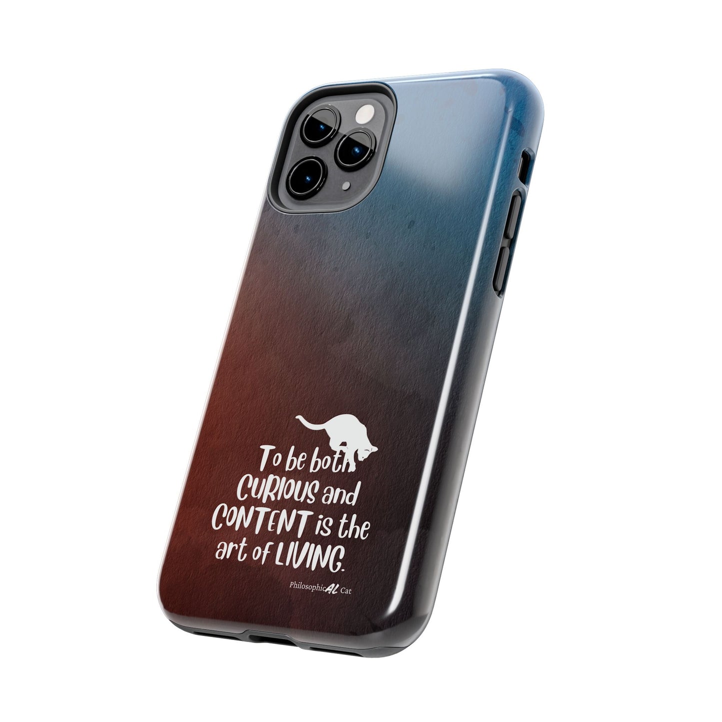 Curious & Content Tough Phone Cases