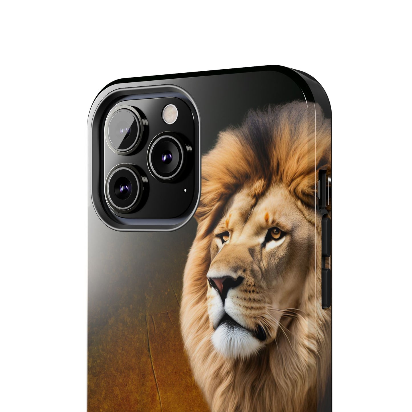 Majestic Lion Tough Phone Case - Durable Protection for Wildlife Lovers