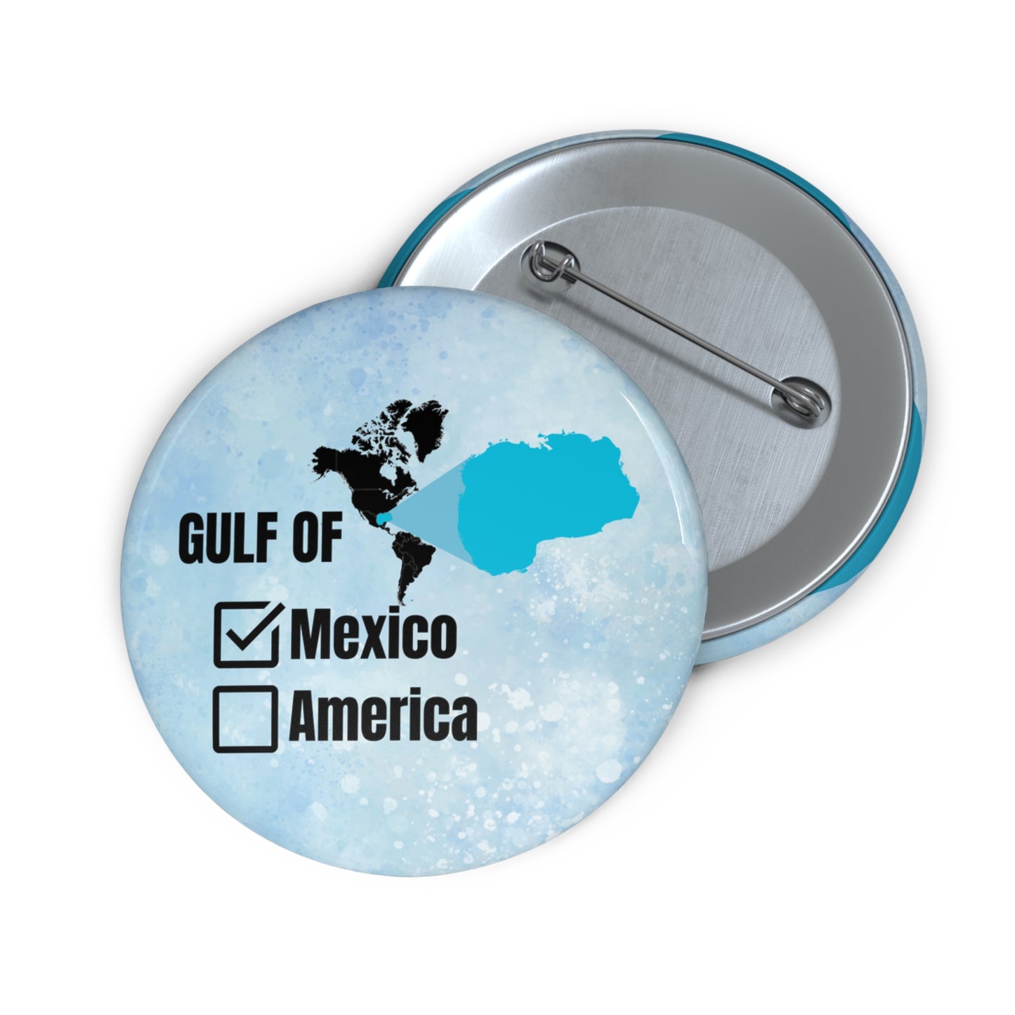 Gulf of Mexico Pin Button