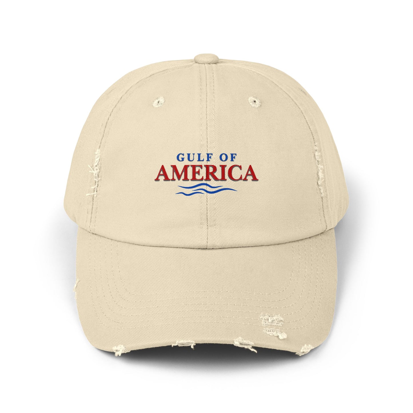 Gulf of America Unisex Distressed Cap