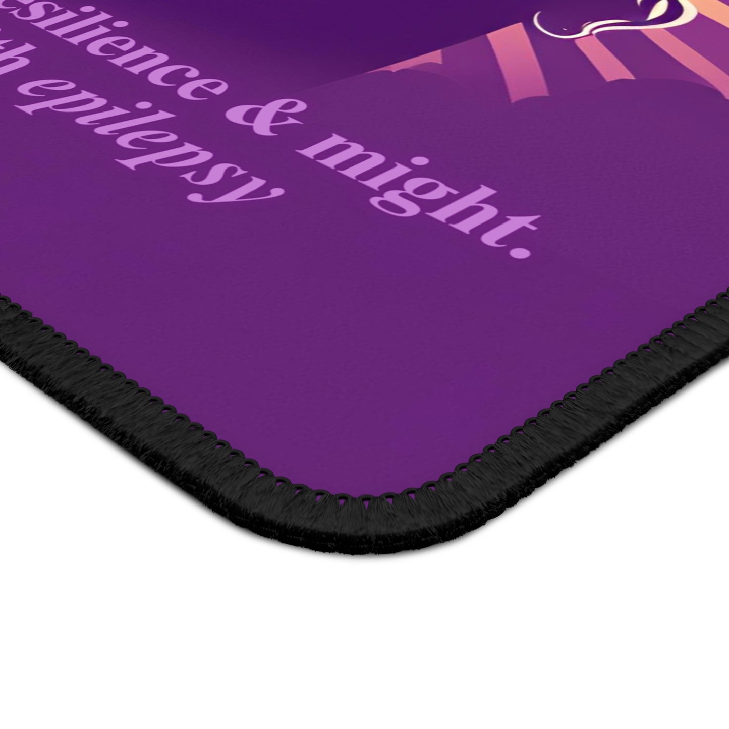 Resilience & Might Epilepsy Awareness Gaming Mouse Pad