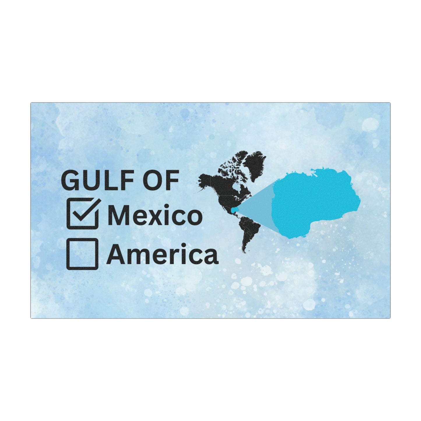 Gulf of Mexico Car Magnet