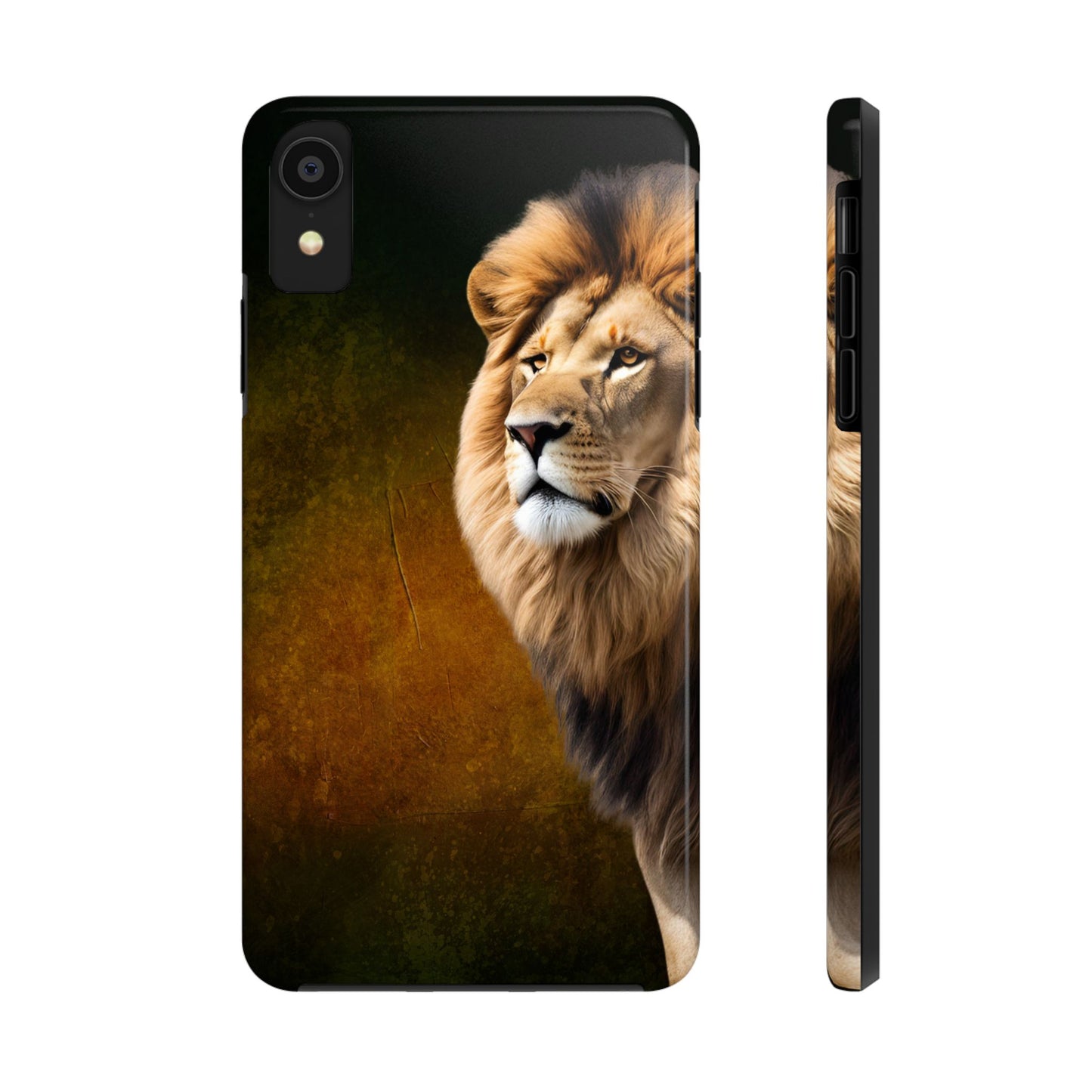 Majestic Lion Tough Phone Case - Durable Protection for Wildlife Lovers