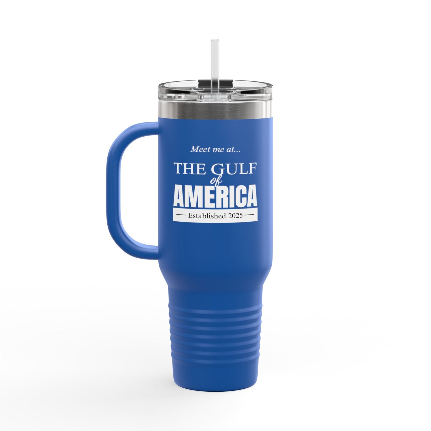 Gulf of America Insulated Travel Mug, 40oz