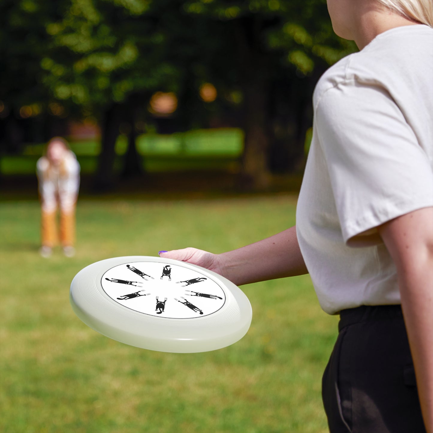 Wham-O Frisbee with Fun Cat Design - Perfect for Outdoor Play and Pet Lovers